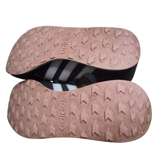 Adidas Womens Black Pink Racer Size 8.5 US Casual Athletic Shoes Sneakers - Picture 5 of 7